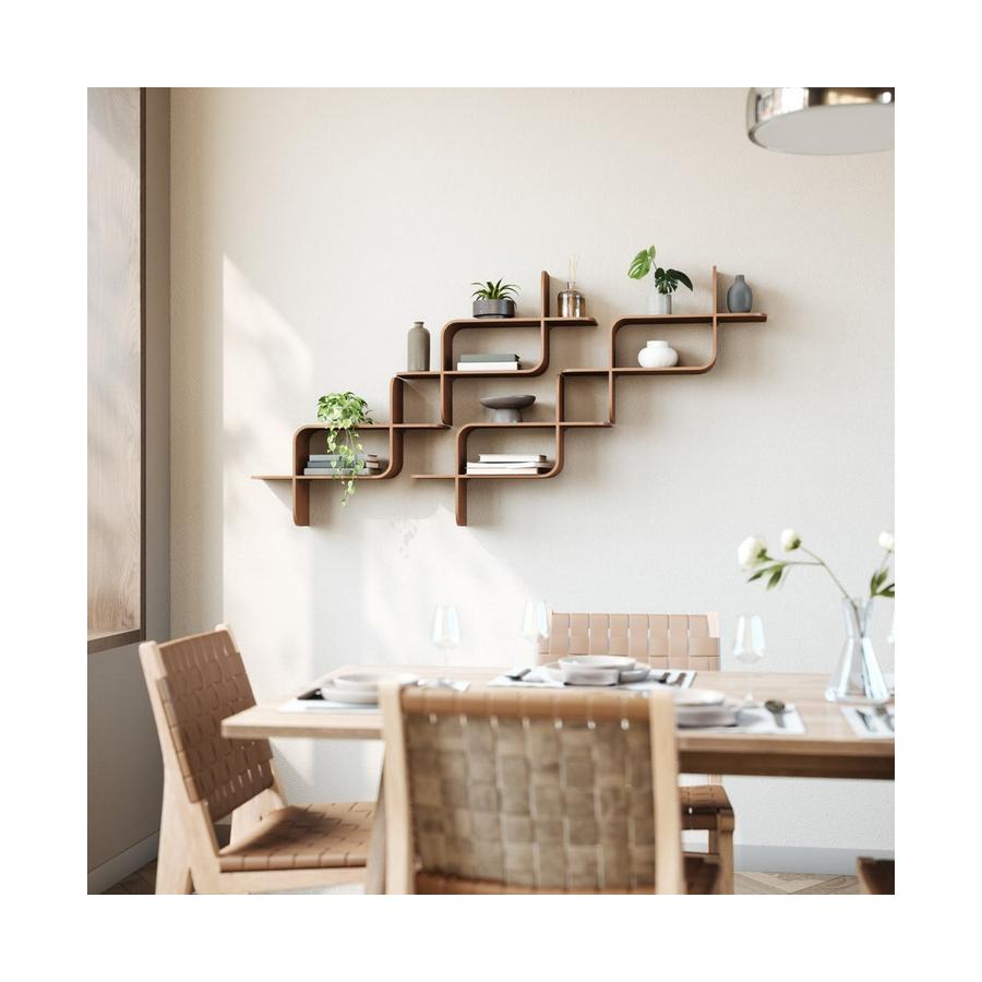 Umbra Montage Shelf Light Walnut Light Walnut