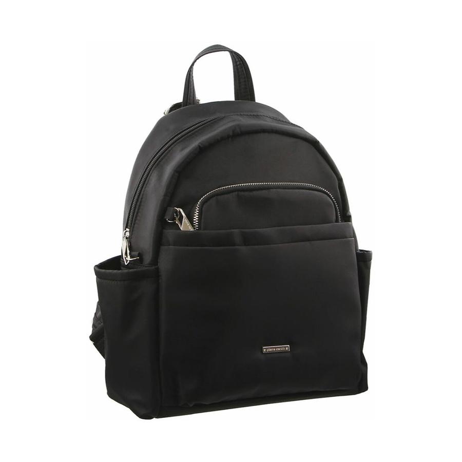 Pierre Cardin Mika Anti-Theft RFID Backpack Black Black