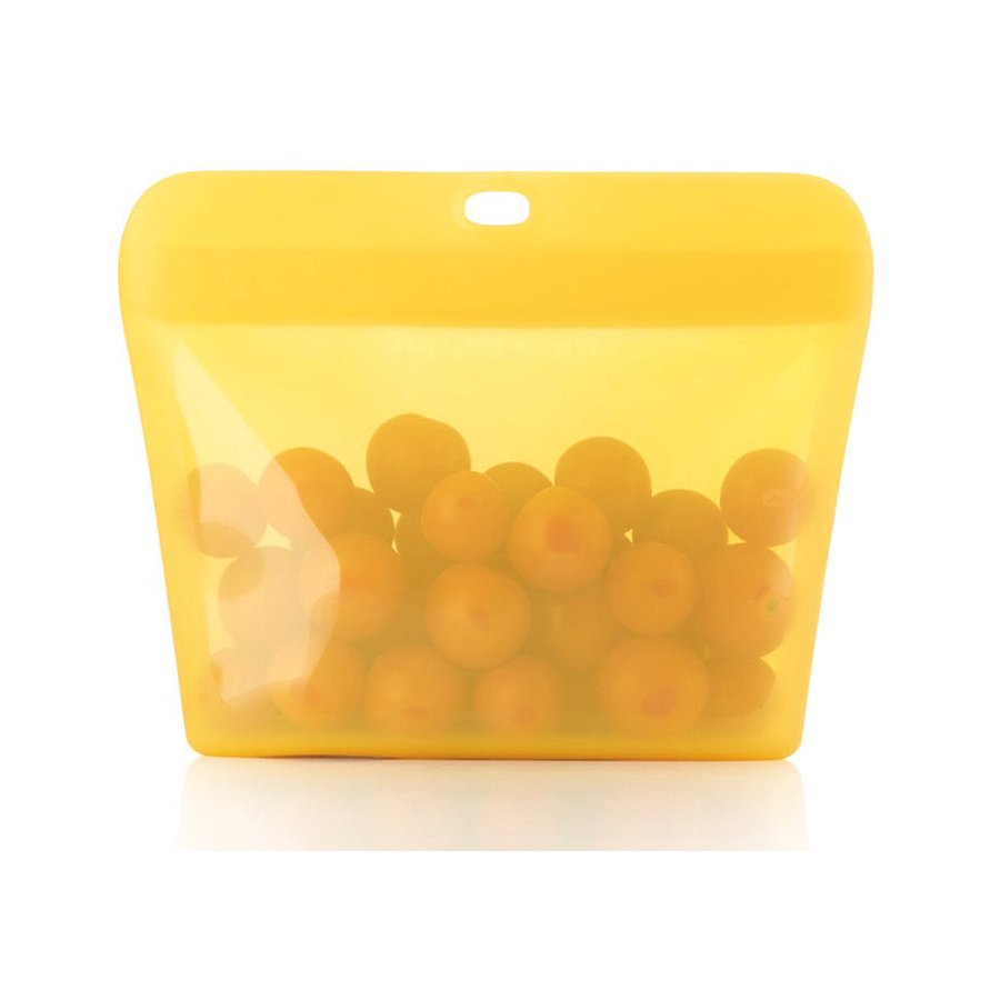 Tupperware Ultimate Silicone Bag Small (Set of 4) Water Papaya Water Papaya