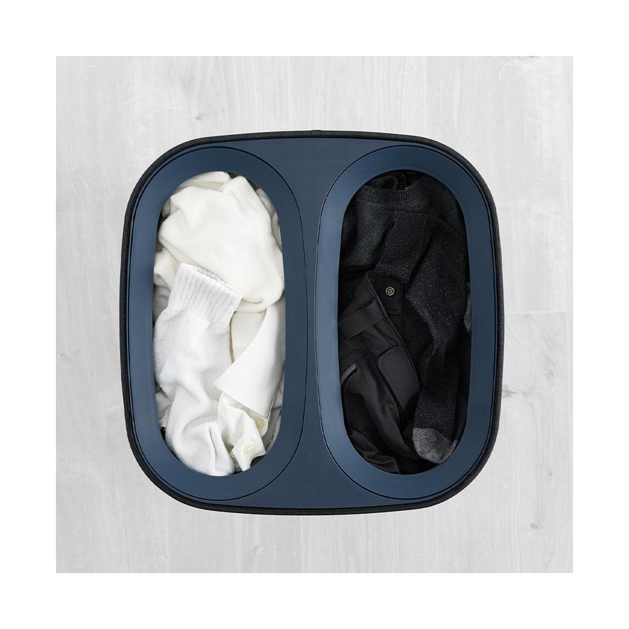 Joseph Joseph Tota 60L Laundry Separation Basket Carbon Black Carbon Black