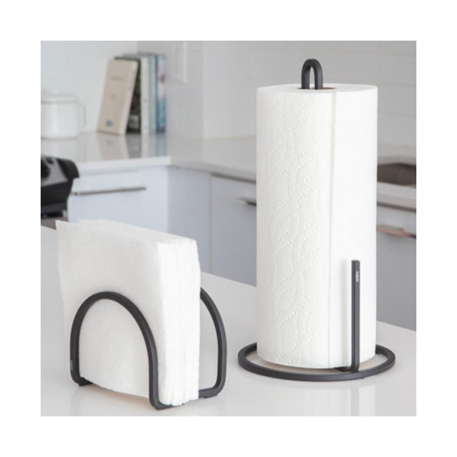 Umbra Squire Countertop Paper Towel Holder Black Black