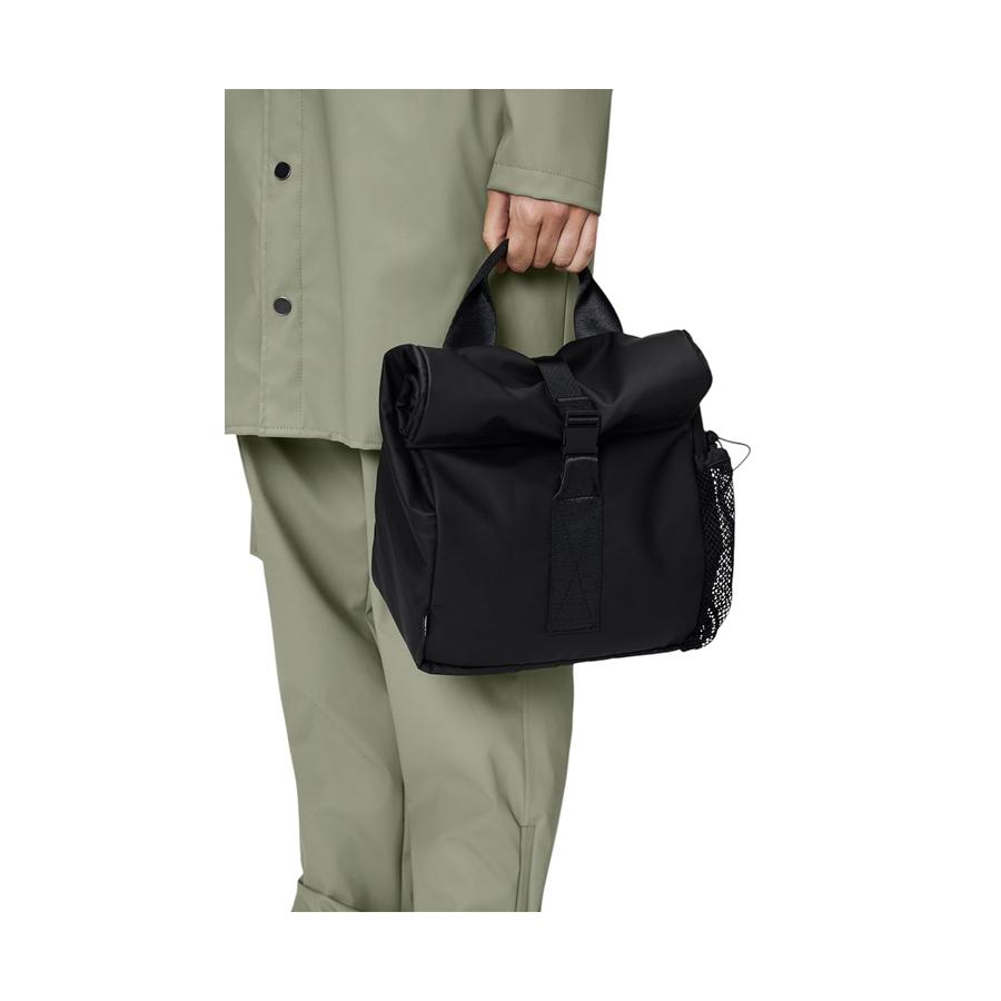 Rains Lunch Bag Large Black Black
