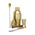 Barcraft Cocktail 6 Piece Set Brass