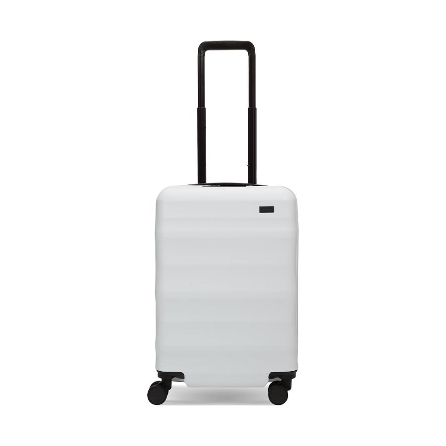 Explorer Luna-Air 55cm Hardside USB Carry-On Suitcase White White