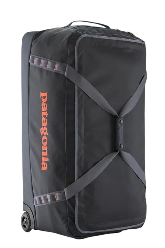 Patagonia Black Hole Matte Wheeled Duffle 100L Smolder Blue