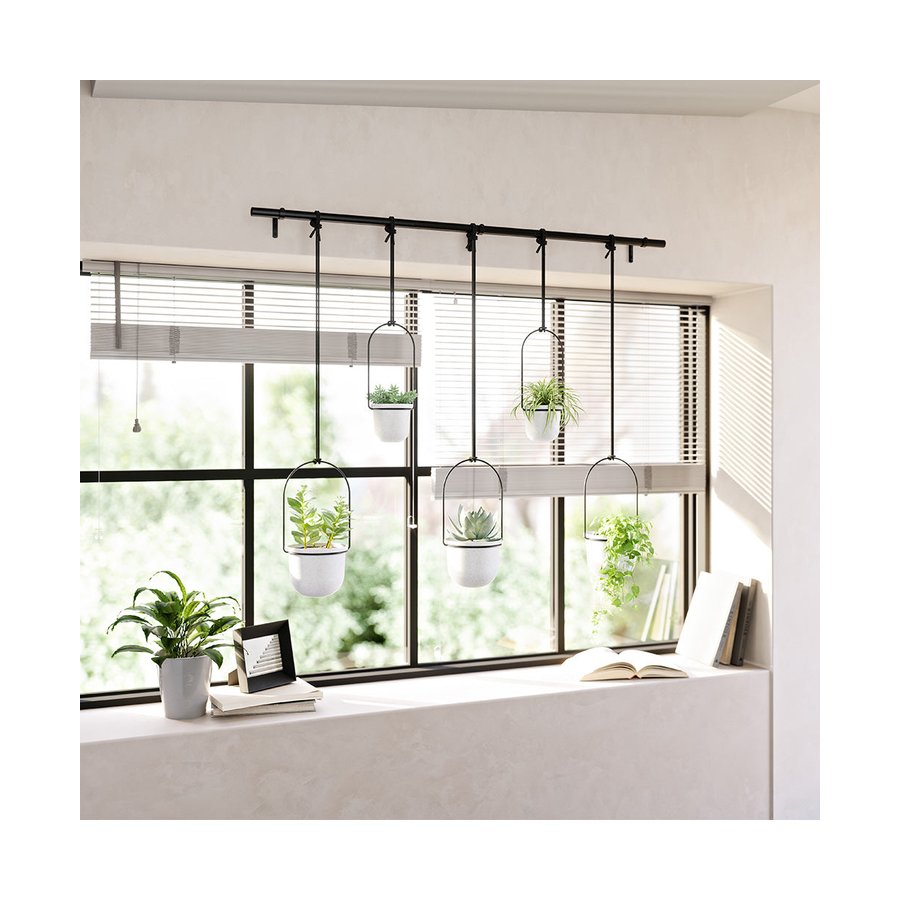 Umbra Triflora Hanging Planter (Set of 5) White White