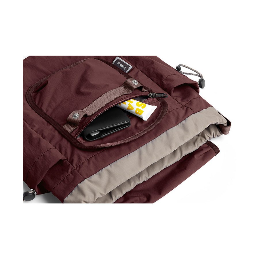 Bellroy Cinch Minipack Burgundy Burgundy