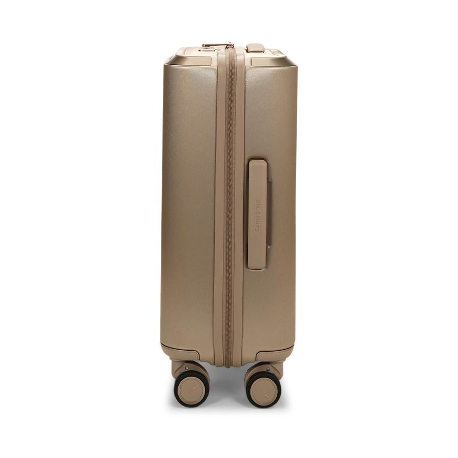 Samsonite Evoa Z 55cm Hardside Carry-On Suitcase Ivory Gold Ivory Gold