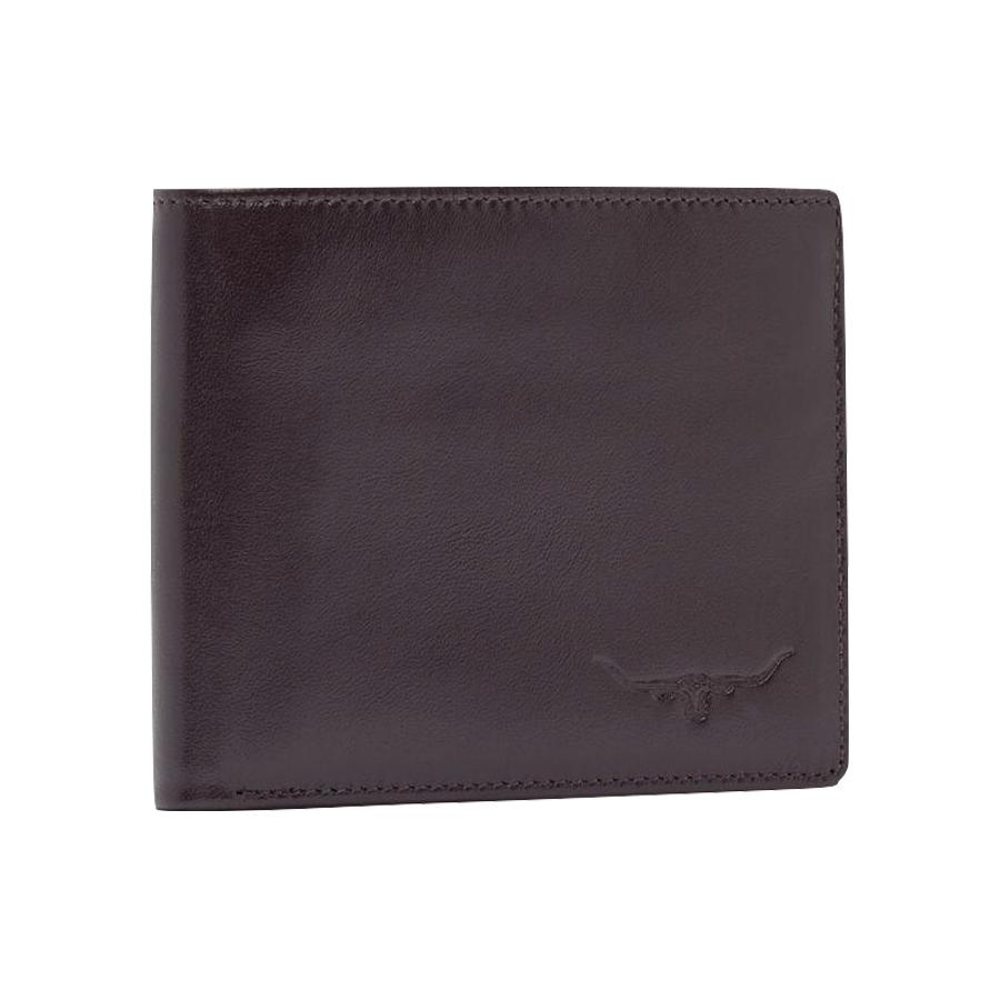 RM Williams Tri-Fold Yearling Leather Wallet Chestnut Chestnut