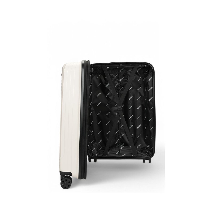 Nomad Venture 65cm Hardside Checked Suitcase White White