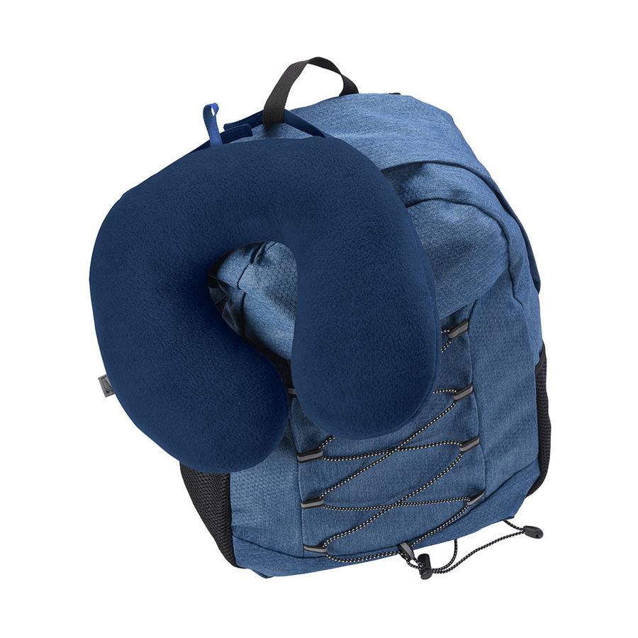 Lewis N. Clark Fibre Filled Neck Pillow Blue Blue