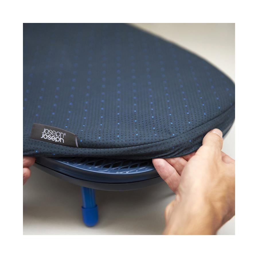 Joseph Joseph Pocket Plus Folding Ironing Board with Advance Black Black