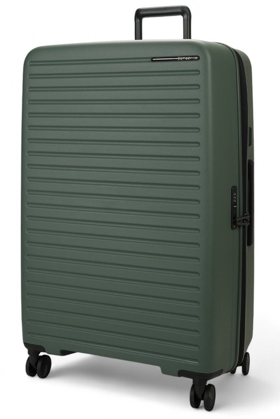 Samsonite Restackd 81cm Hardside Checked Suitcase Sage