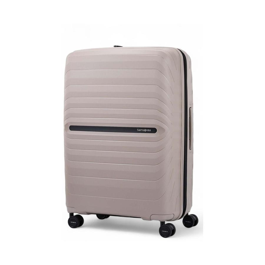 Samsonite Octolite Neo 75cm Hardside Checked Suitcase Taupe Taupe