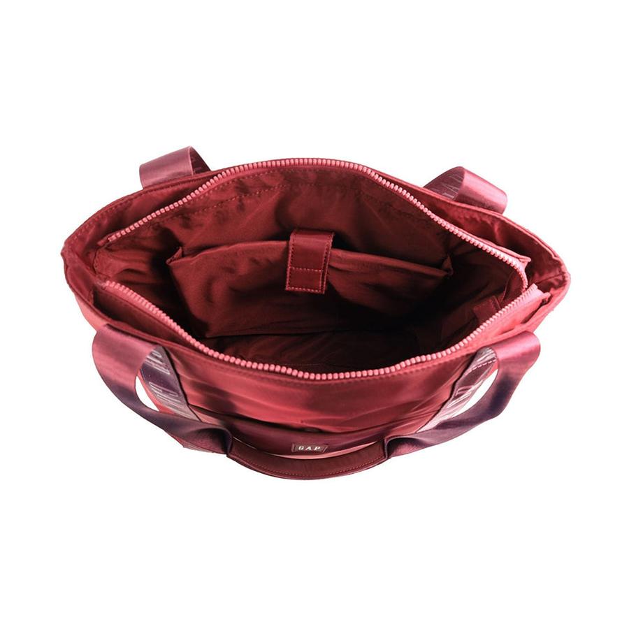 Gap Chrishell Ladies Nylon Tote Bag Wine Wine
