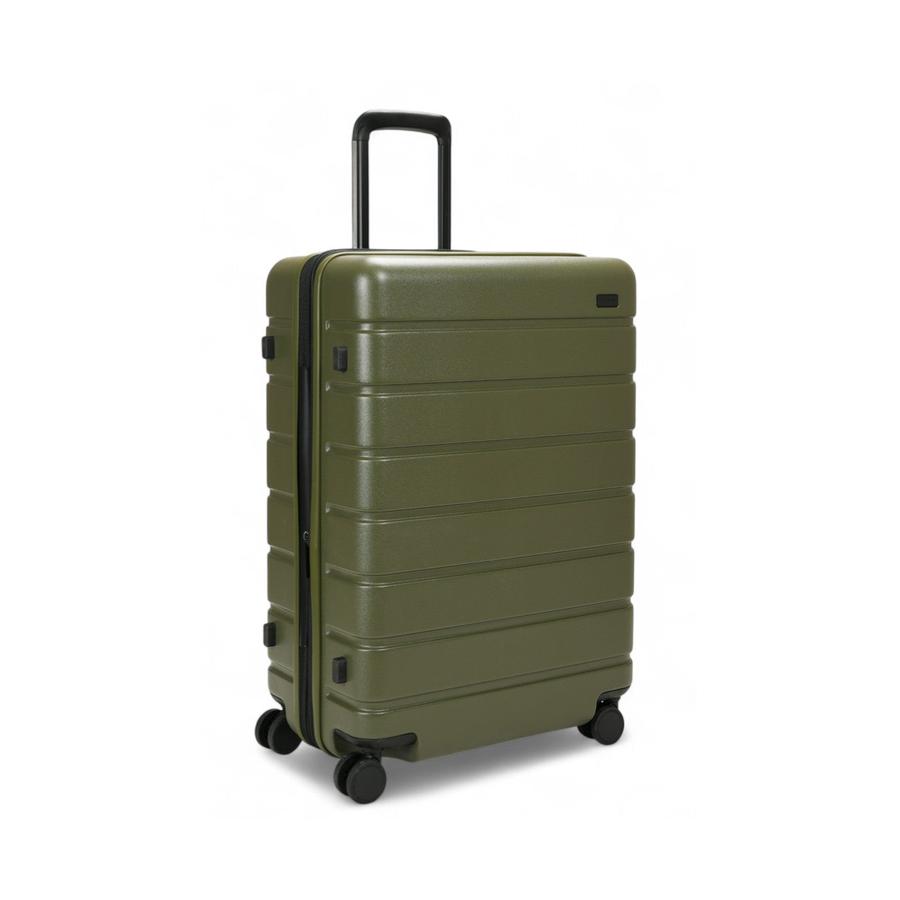 Explorer Arlo Pro 52cm Front Access & 65cm Hardside Luggage Set Evergreen Evergreen