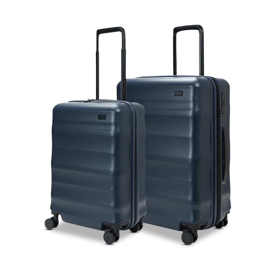 Explorer Luna-Air 55cm & 63cm Hardside Luggage Set Navy Navy