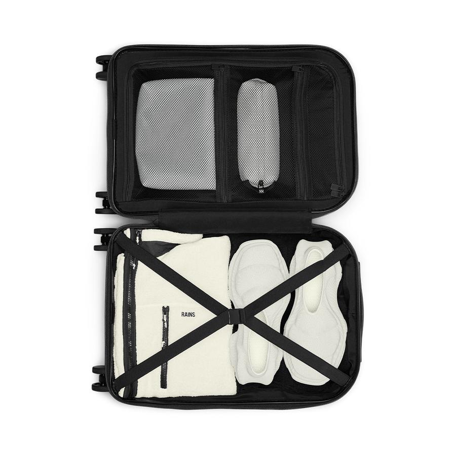 Rains Texel 55cm Cabin Trolley Black Black