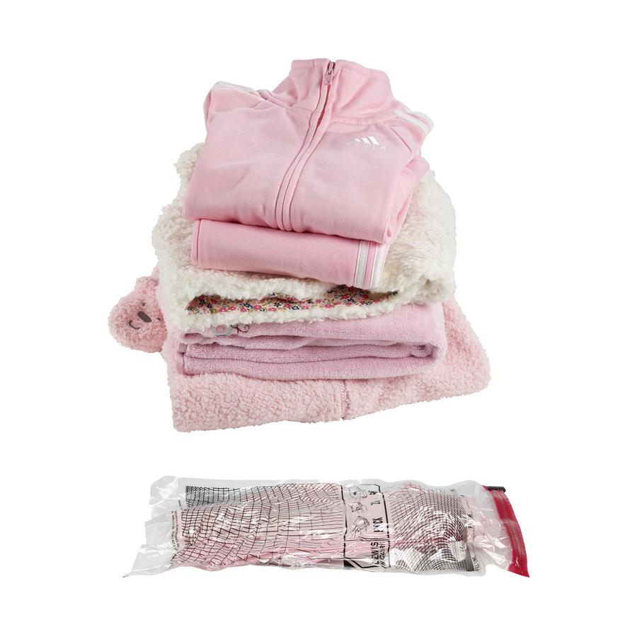 Lewis N. Clark Compression Bags - 4 Pack Clear Clear