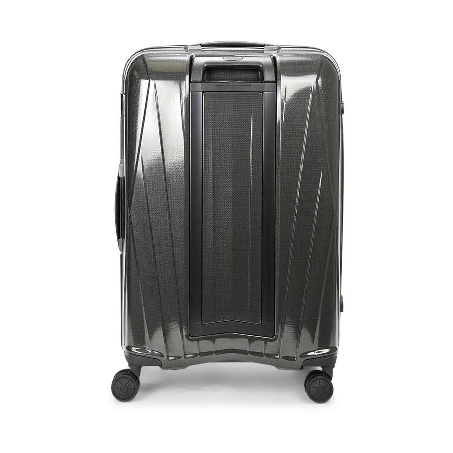 Samsonite Major-Lite 69cm Hardside Checked Suitcase Black Black