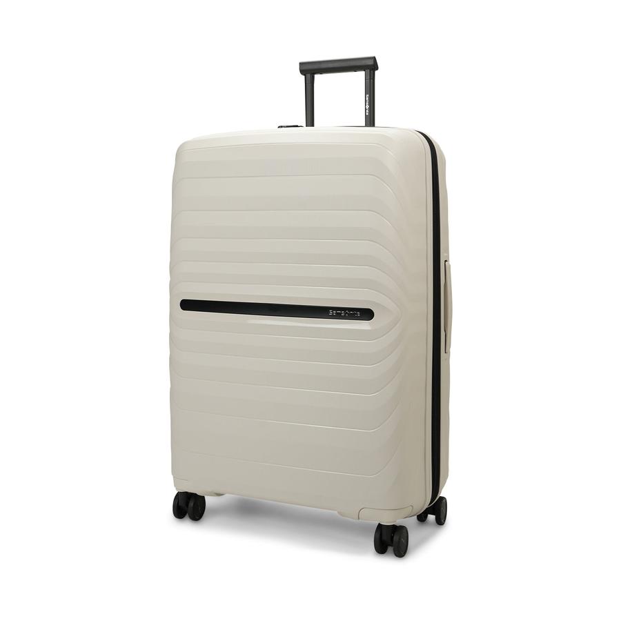 Samsonite Octolite Neo 75cm Hardside Checked Suitcase Off-White Off-White