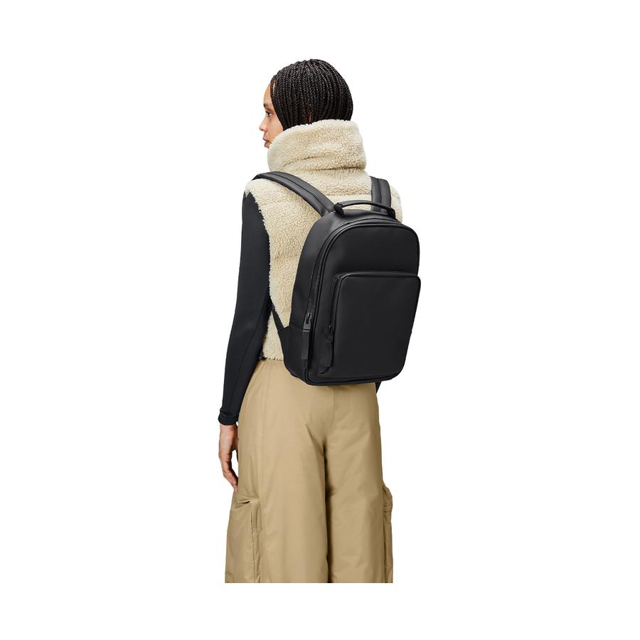 Rains Book Daypack Black Black