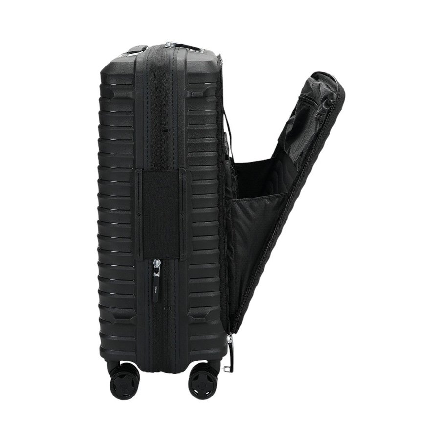 Samsonite Upscape 55cm Easy Access & 75cm Hardside Luggage Set Black Black