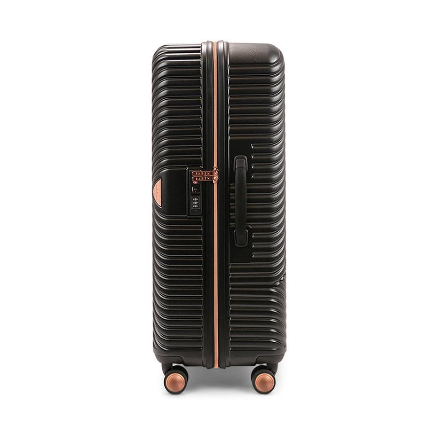 Saben Going Places 76cm Hardside Suitcase Black Black