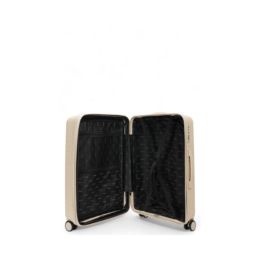 Caselite Summit 56cm & 65cm Hardside Luggage Set Beige Beige
