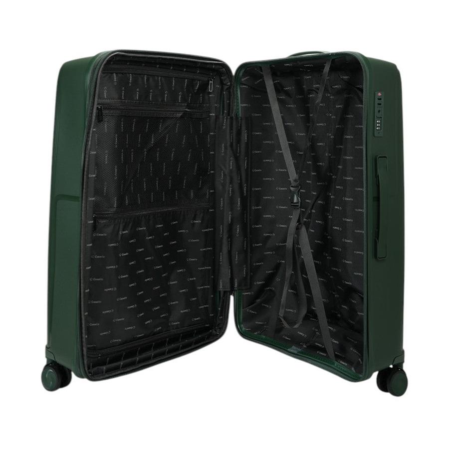Caselite Aero 56cm, 65cm & 75cm Hardside Luggage Set Forest Green Forest Green