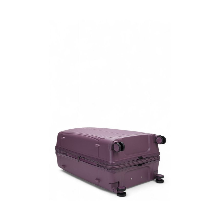 Caselite Quest 75cm Hardside Checked Suitcase Purple Purple