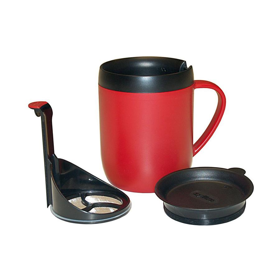 Zyliss 300ml Hot Mug Cafetiere Red Red