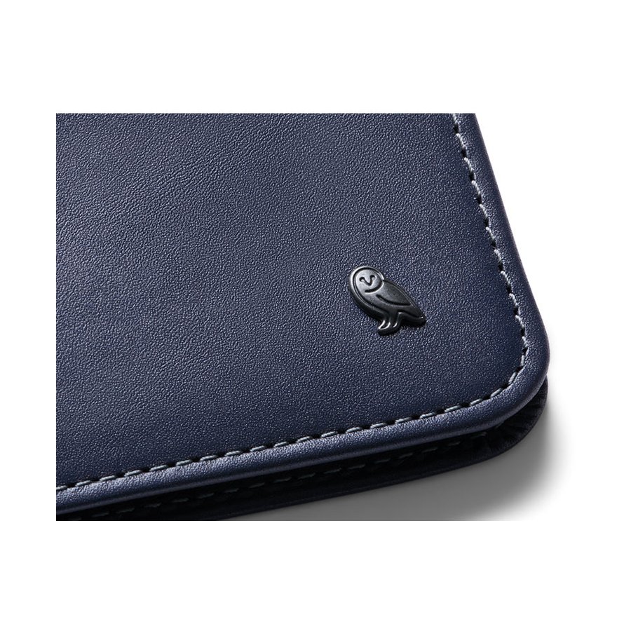 Bellroy RFID Hide & Seek LO Leather Wallet Navy Navy