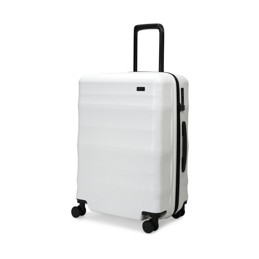 Explorer Luna-Air 63cm Hardside Checked Suitcase White White