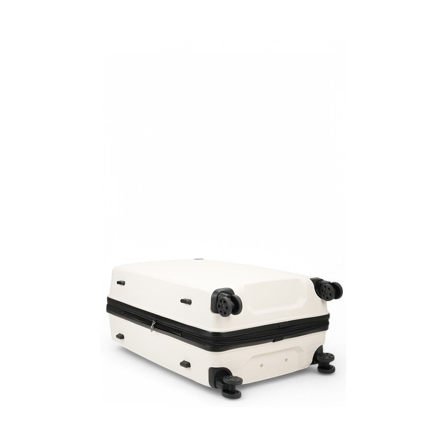 Nomad Venture 75cm Hardside Checked Suitcase White White