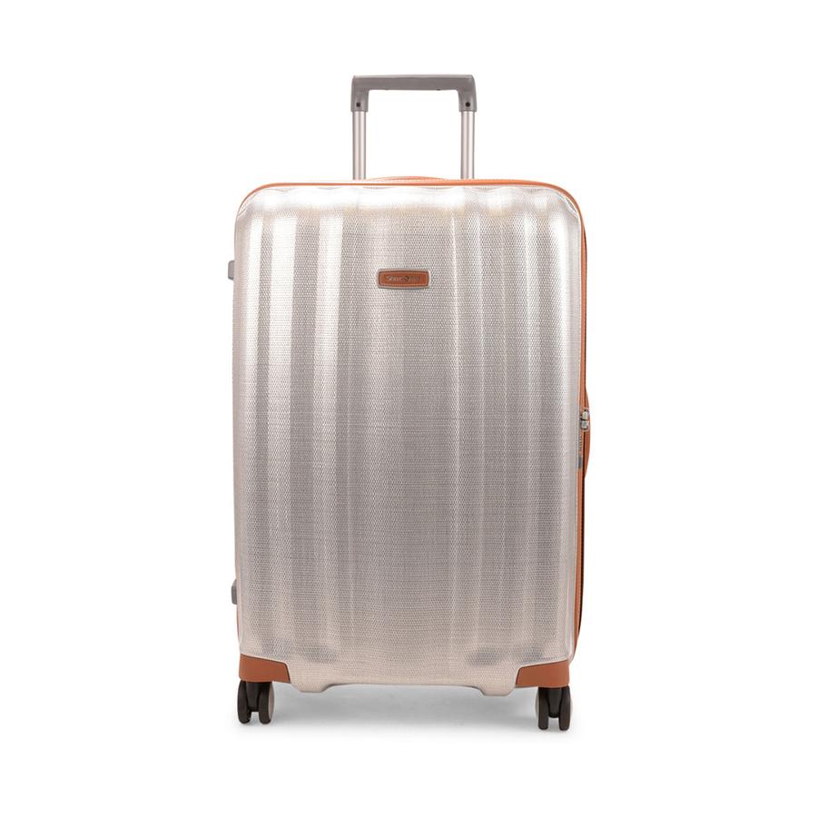 Samsonite Lite-Cube DLX CURV Luggage Set 55cm & 76cm Aluminium Aluminium