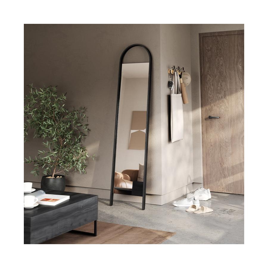 Umbra Bellwood Leaning Mirror (193cm x 45cm) Black Black