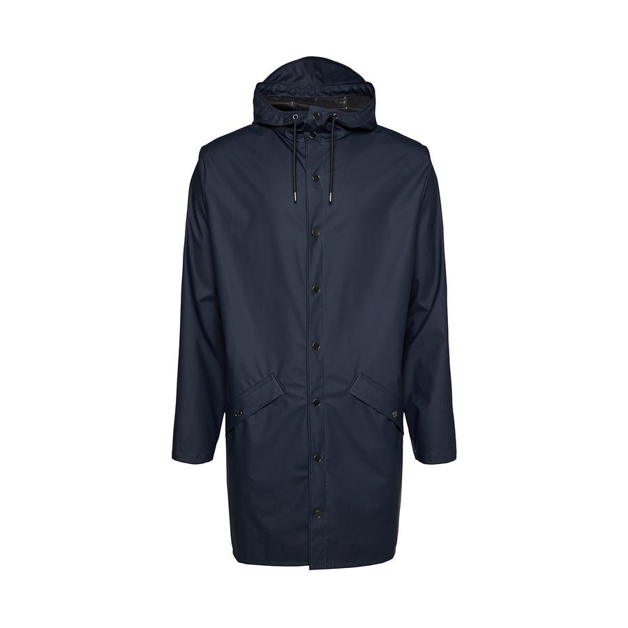 Rains Long Jacket Navy XXL
