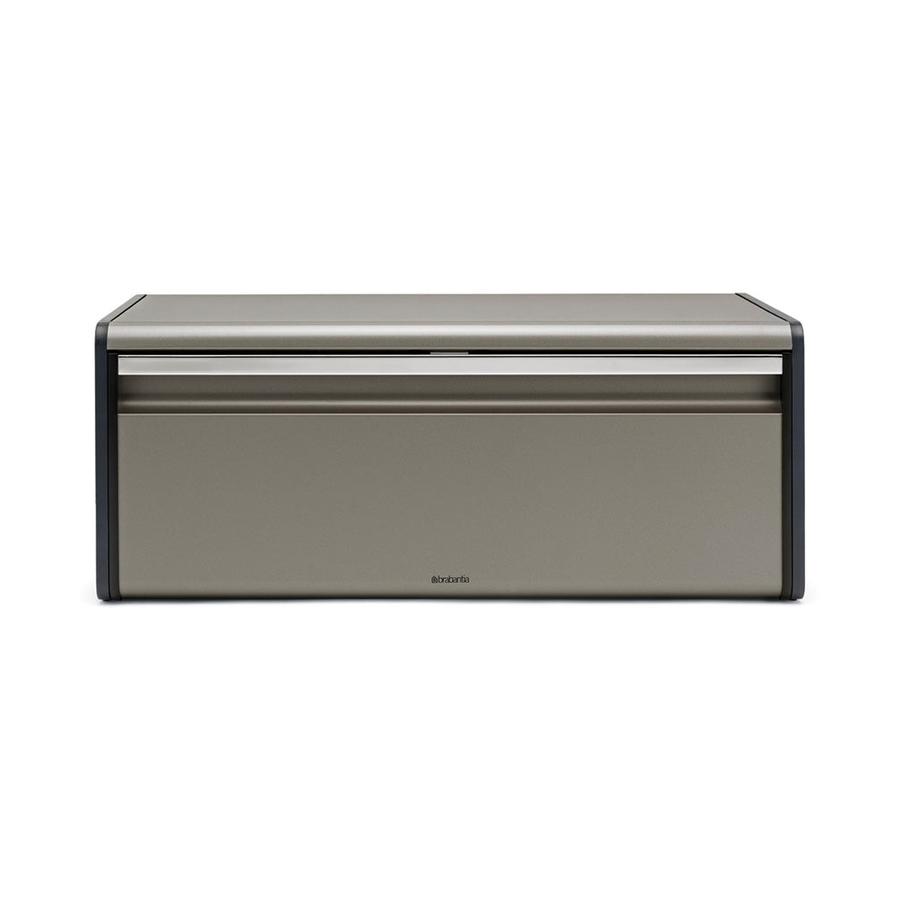 Brabantia Fall Front Bread Bin Platinum Platinum