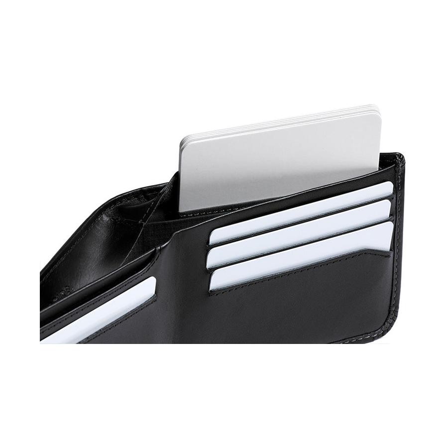 Bellroy RFID Hide & Seek LO Leather Wallet Black Black