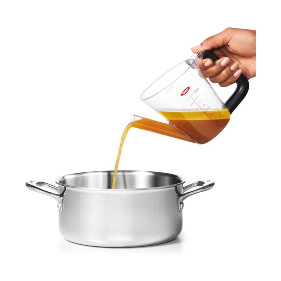 OXO Good Grips 2 Cup Fat Separator Clear Clear