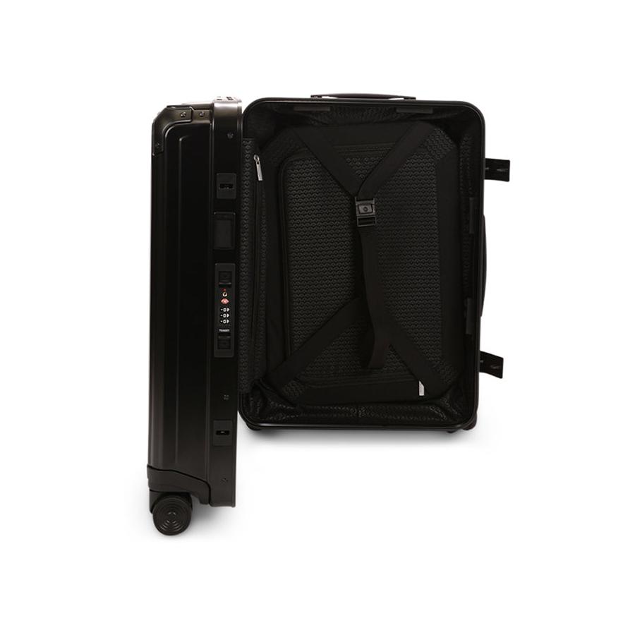 Samsonite Lite-Box ALU 55cm Hardside Carry-On Suitcase Black Black