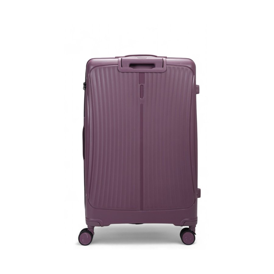 Nomad Quest 75cm Hardside Checked Suitcase Purple Purple