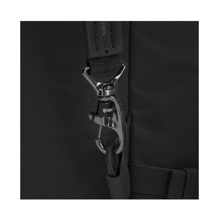 Pacsafe GO 34L Anti-Theft Recycled Carry-On Backpack Jet Black Jet Black