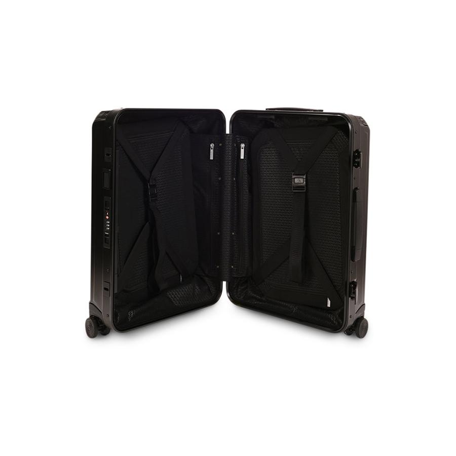 Samsonite Lite-Box ALU 55cm Hardside Carry-On Suitcase Black Black