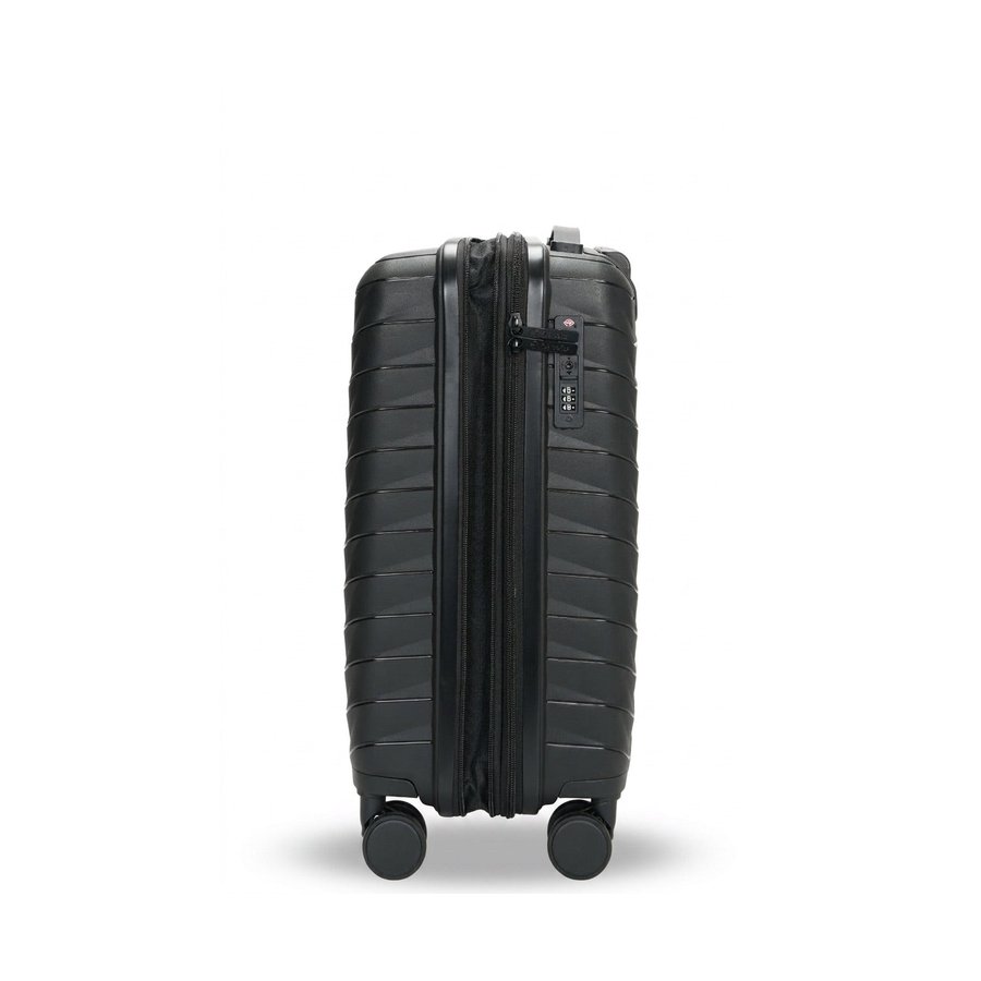 Caselite Expedition 56cm Hardside Carry-On Suitcase Black Black