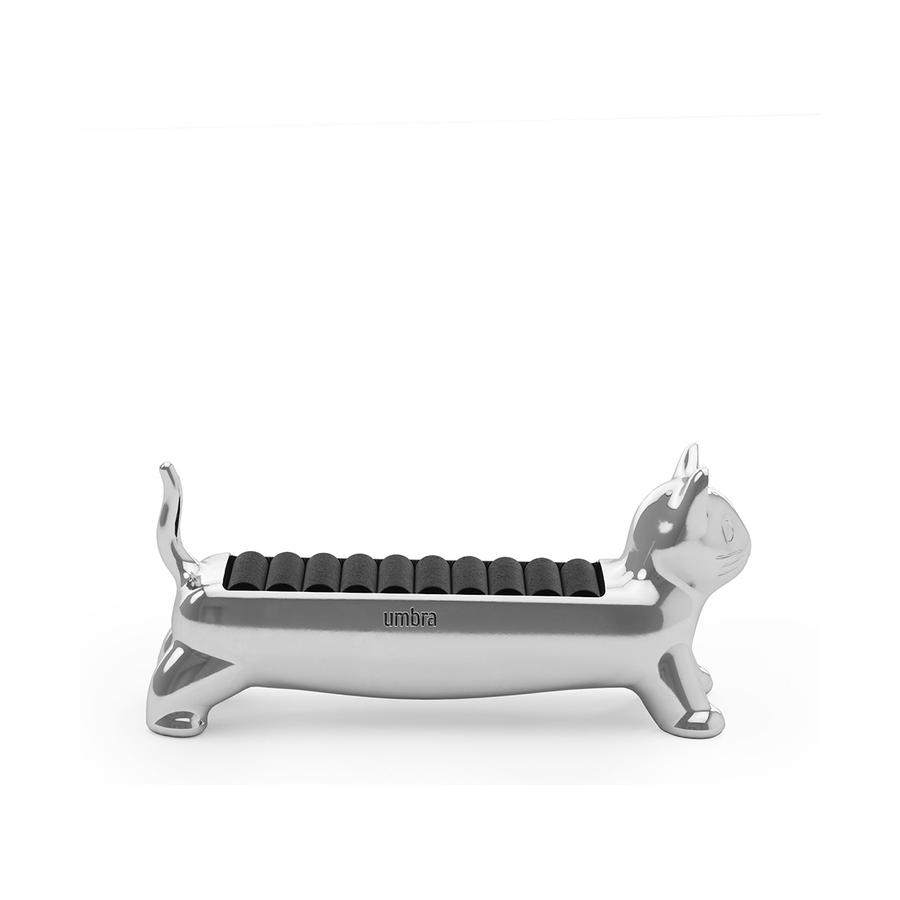 Umbra Ali Cat Ring Holder Chrome Chrome