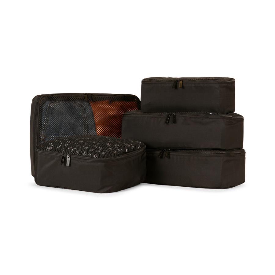 Explorer Large Luna-Air Packing Cube Set Black Black