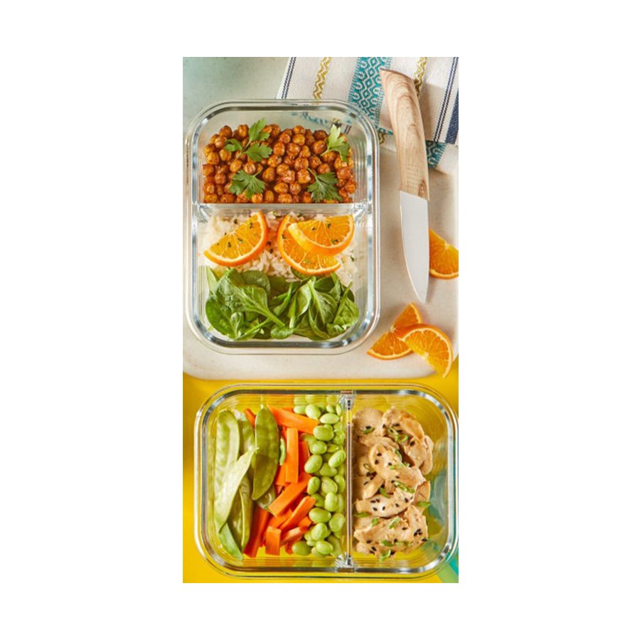 Pyrex Meal Prep 980ml Storage Container Clear Clear