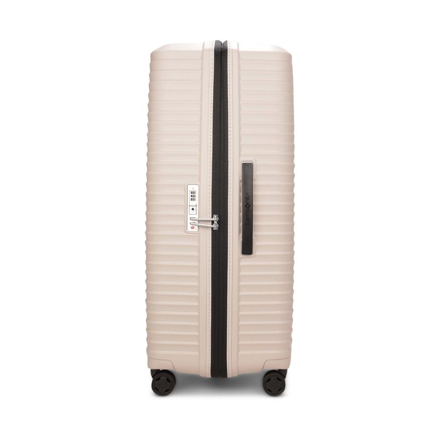 Samsonite Upscape 81cm Hardside Checked Suitcase Vanilla Vanilla